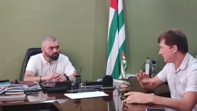 В МИНИСТЕРСТВЕ ТУРИЗМА ПРОШЛА ВСТРЕЧА АКТИВОВ РЕСПУБЛИКАНСКОГО ПРОФСОЮЗА ЭКСКУРСОВОДОВ АБХАЗИИ И АССОЦИАЦИИ ЭКСКУРСОВОДОВ АБХАЗИИ «АБХАЗГИД»